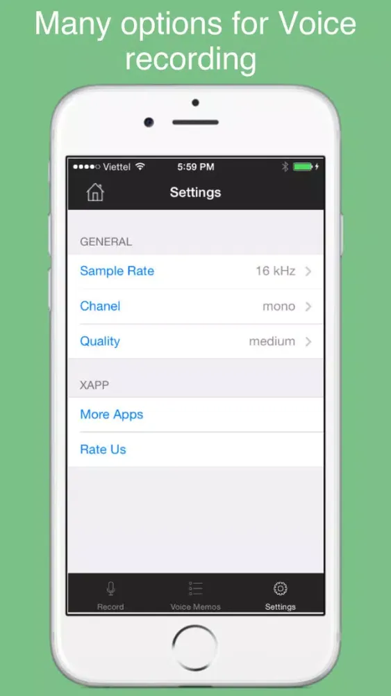 Mp3 Recorder (FREE) - mp3 voice memo, playback, share应用截图