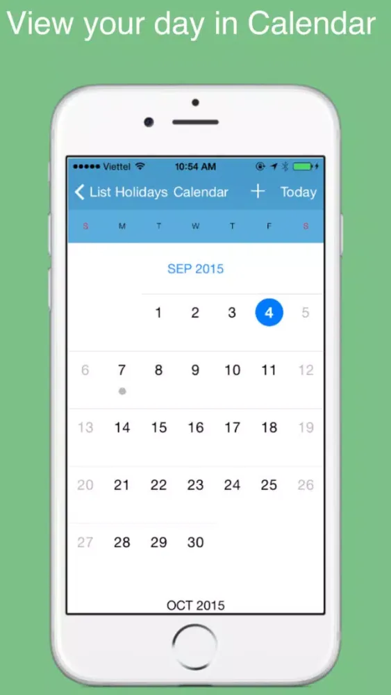 US Days - Remind holidays, special days, countdown to next event سکرین شاٹس