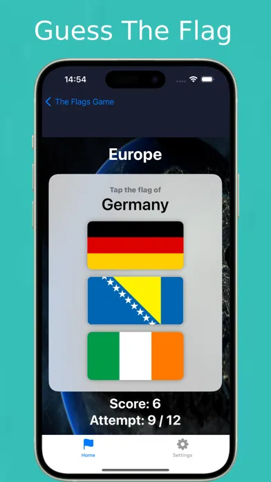 Screenshot di The Flags Game - flags quiz