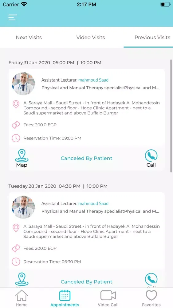 Ảnh chụp màn hình của Doctor EG