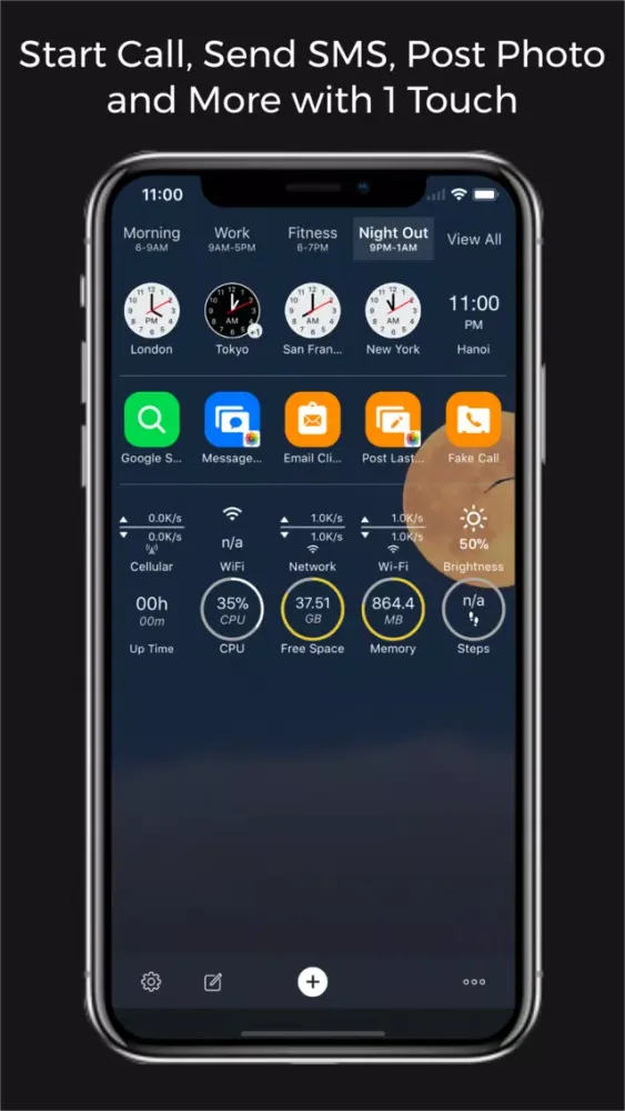 ภาพหน้าจอของ 1Touch - Speed Up Your Life