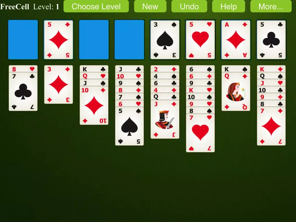 Solitaire: FreeCell Free iPad 應用截圖