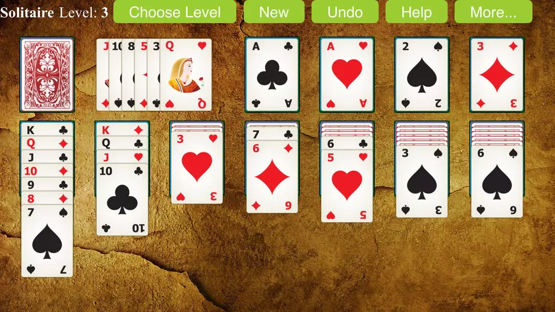 Tangkapan skrin Solitaire : Klondike Free