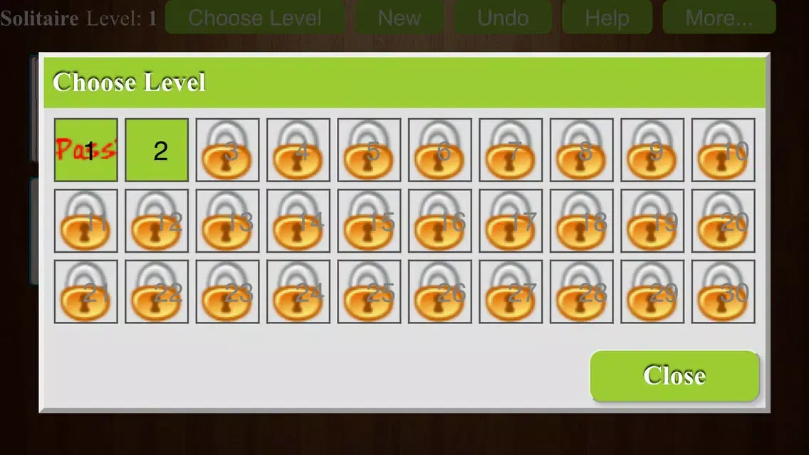 Tangkapan skrin Solitaire : Klondike Free