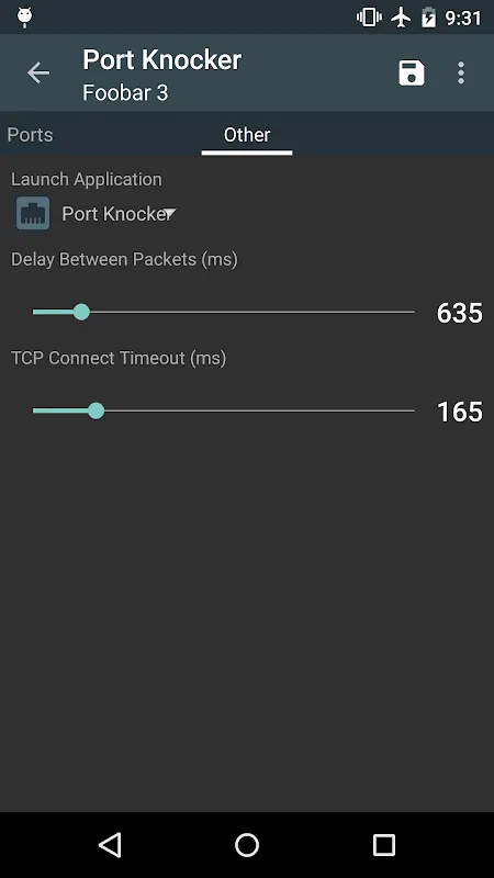 Port Knocker スクリーンショット