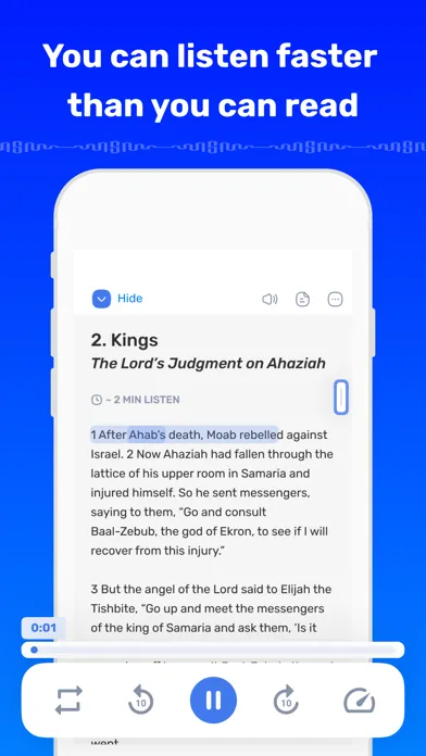 Capturas de tela do SpeakMe: Audio Text Reader