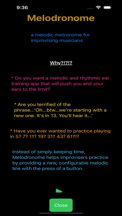 Melodronome Ekran Görüntüleri