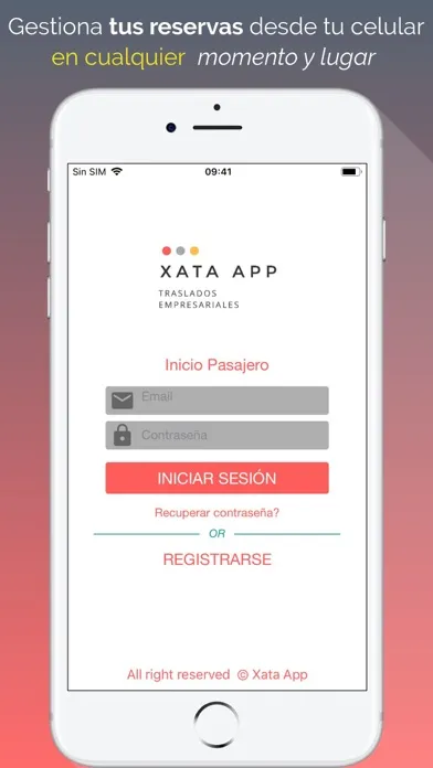 Ảnh chụp màn hình của Xata App