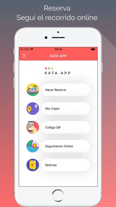 Ảnh chụp màn hình của Xata App
