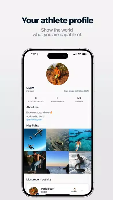 Sports Buddy App Screenshots