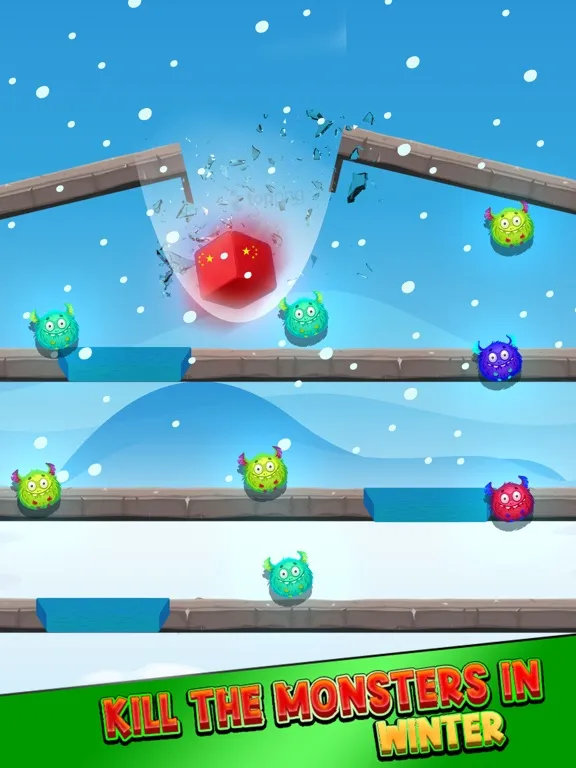 ภาพหน้าจอของ Blocks vs Monsters 3D iPad 