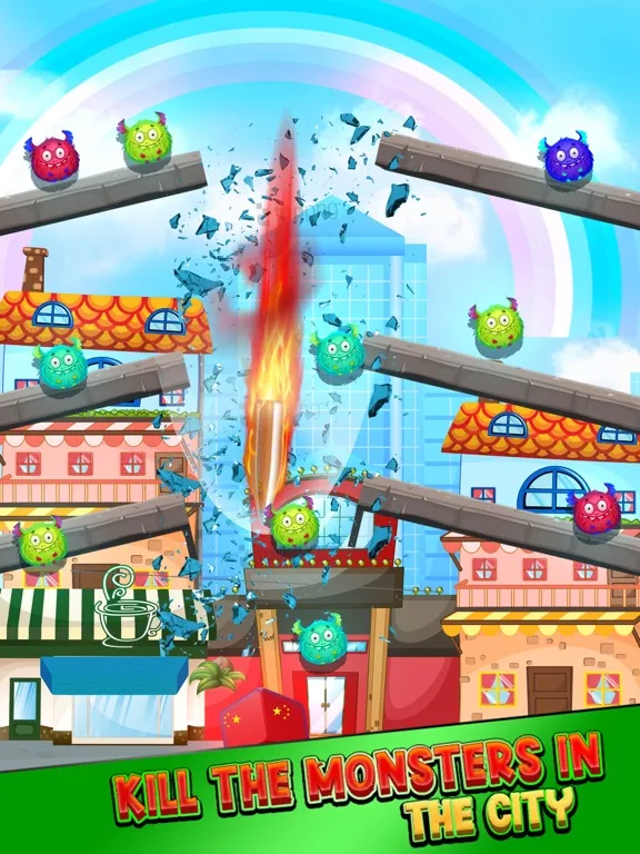 ภาพหน้าจอของ Blocks vs Monsters 3D iPad 