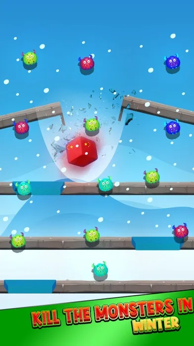 ภาพหน้าจอของ Blocks vs Monsters 3D