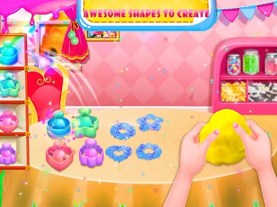 Capturas de tela do Clay Dough Shapes Maker iPad 