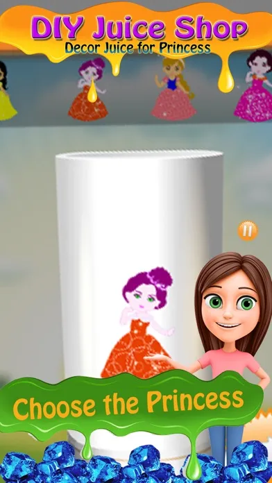 Tangkapan layar DIY Juice - Princess Shop -