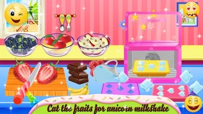Unicorn Food Chef Desserts Screenshots