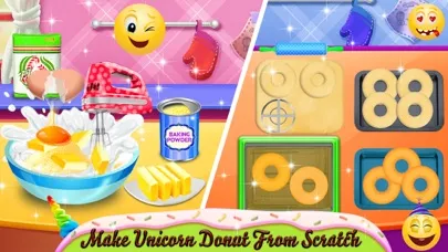 Unicorn Food Chef Desserts Screenshots