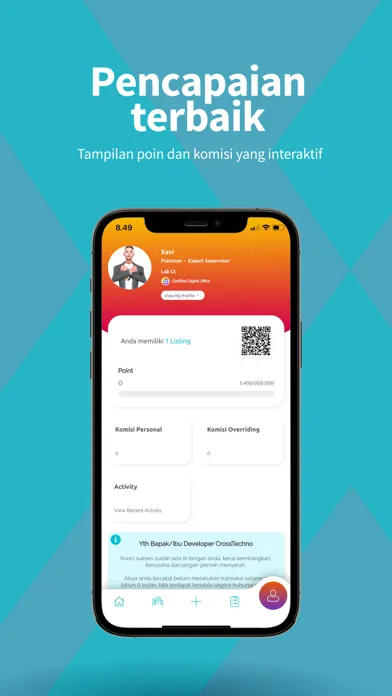 Tangkapan layar XMART Real Estate Technology