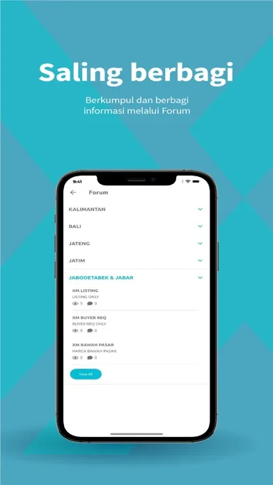 Tangkapan layar XMART Real Estate Technology