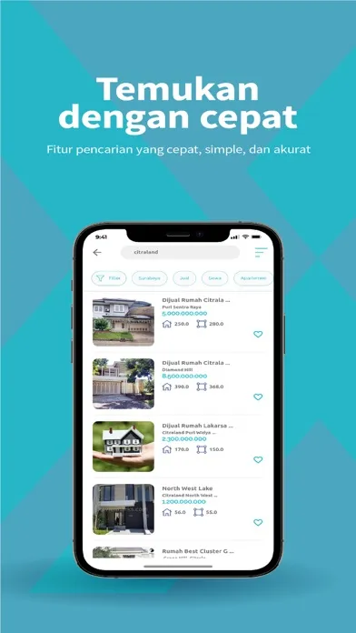 Tangkapan layar XMART Real Estate Technology
