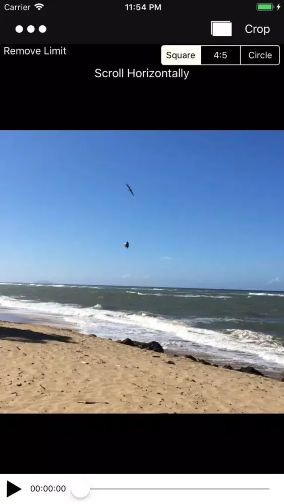Captures d'écran de Square & Circle Video Crop