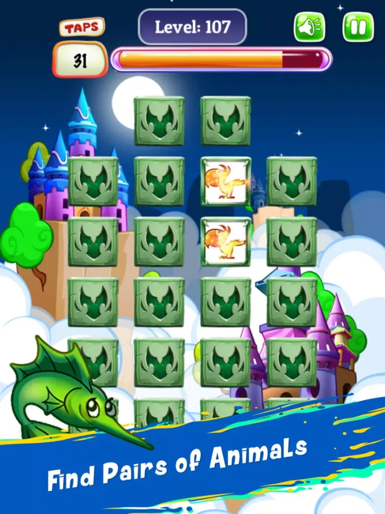 Zrzuty ekranu Match Pairs for Pokemon iPad 