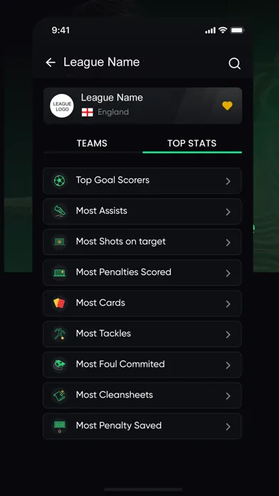 Captures d'écran de Player Edge Player Statistics