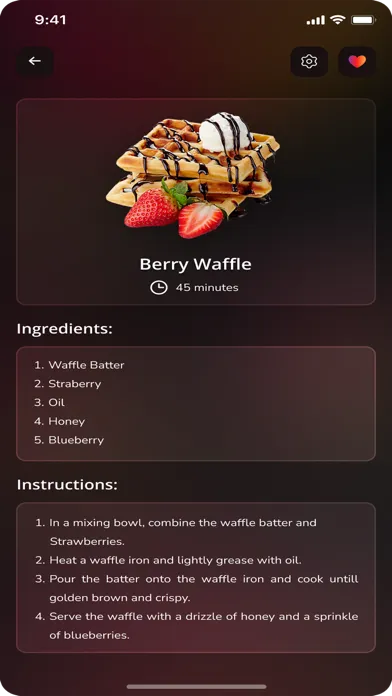 Recipe Ai - Recipe Generator Screenshots