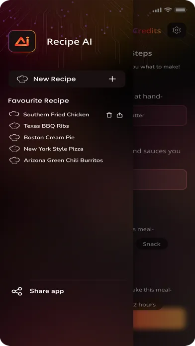 Recipe Ai - Recipe Generator Screenshots