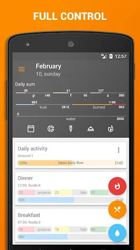 Calorie Calculator XBodyBuild Ekran Görüntüleri