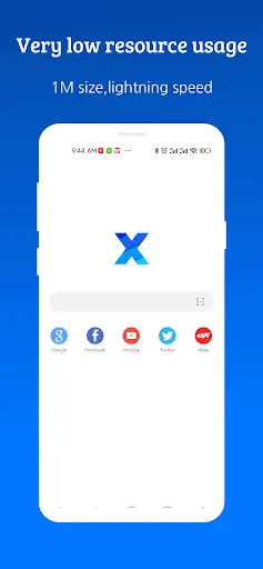 Zrzuty ekranu XBrowser - Mini & Super fast