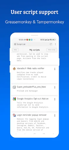Zrzuty ekranu XBrowser - Mini & Super fast