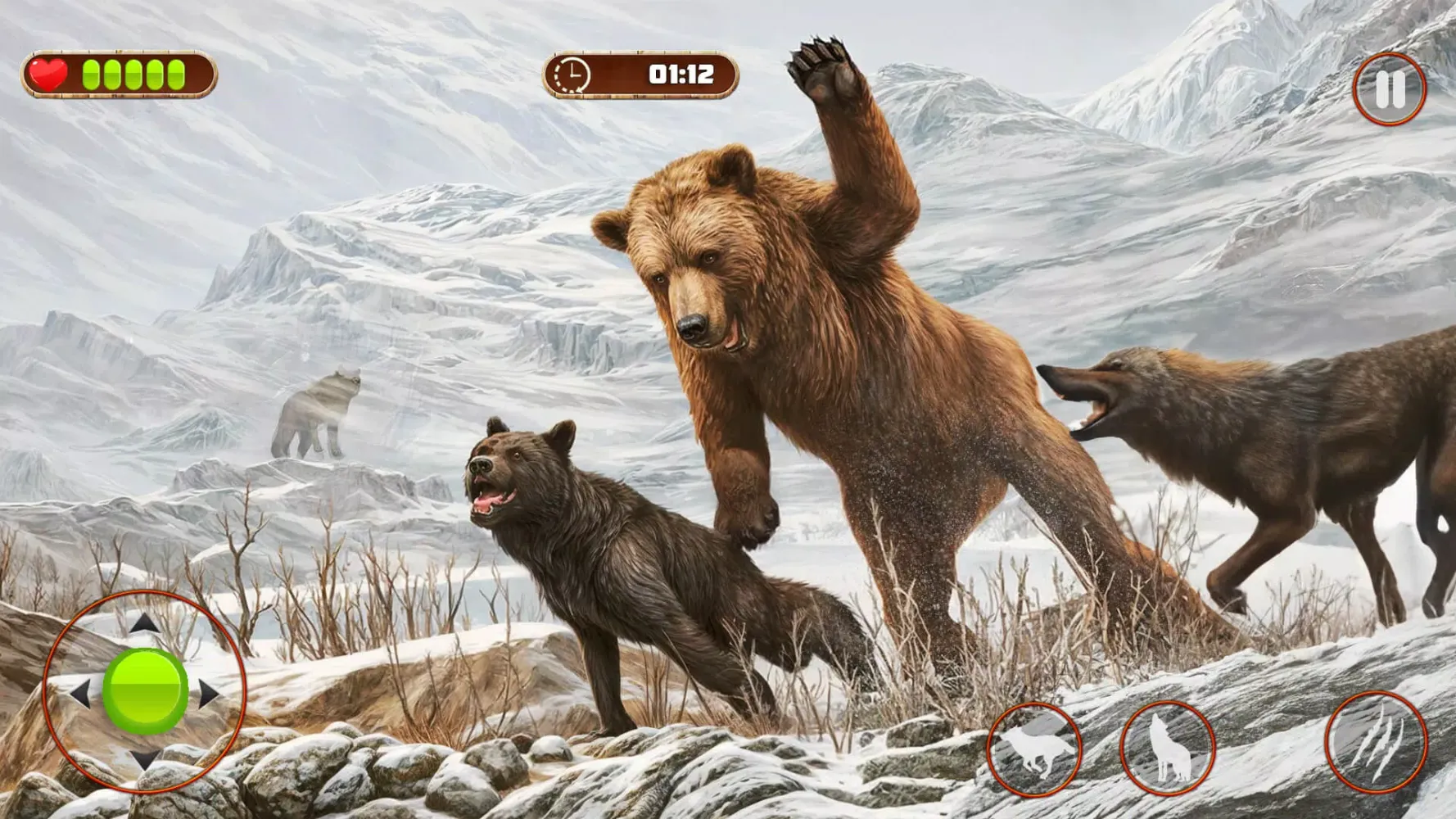 Wolf Game: Wild Animal Sim 3D Screenshots
