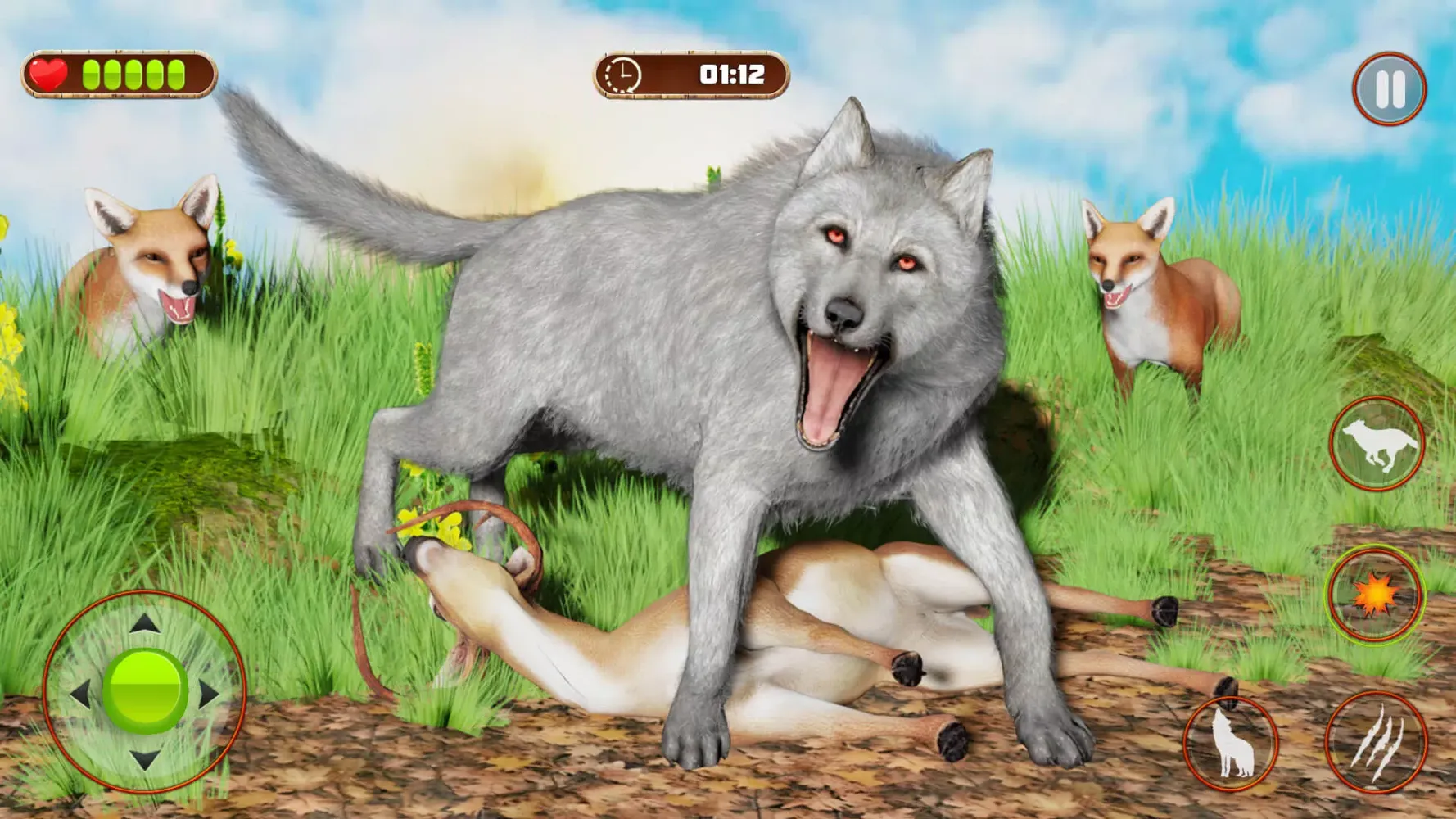 Wolf Game: Wild Animal Sim 3D Screenshots