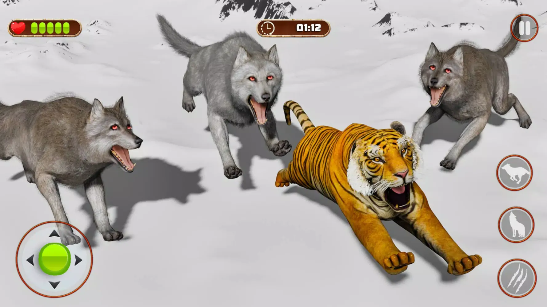 Wolf Game: Wild Animal Sim 3D Screenshots