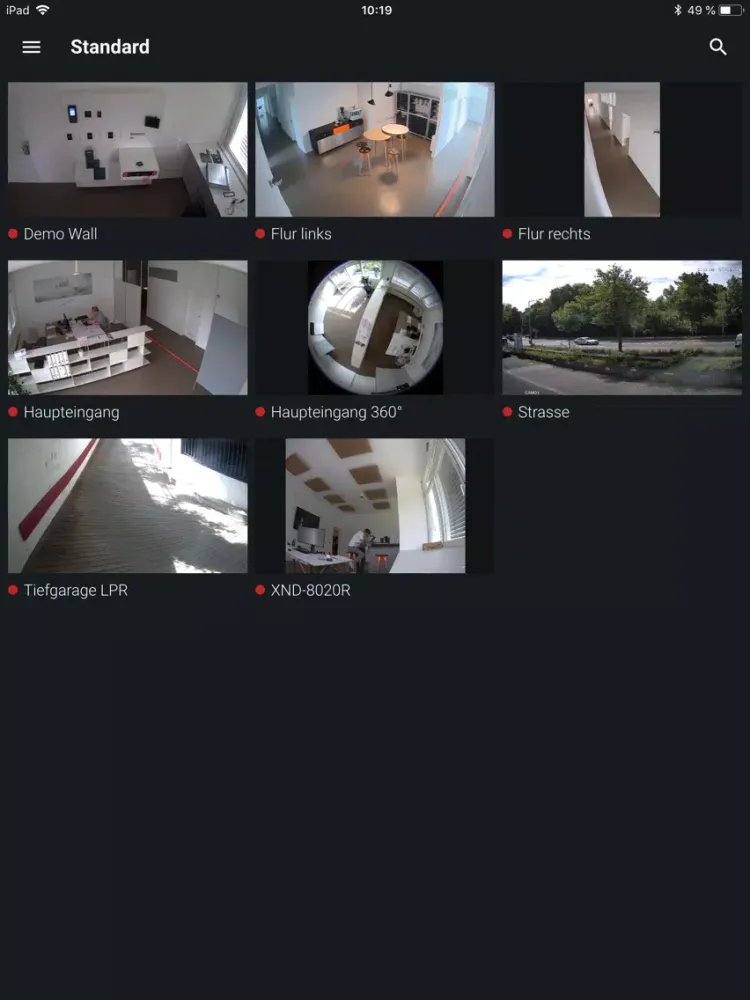 Screenshot di Xccelo Xstream Mobile iPad 