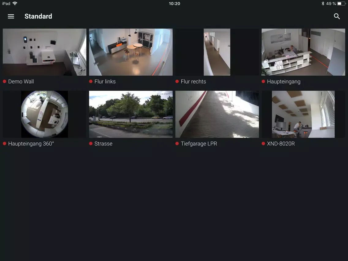 Screenshot di Xccelo Xstream Mobile iPad 