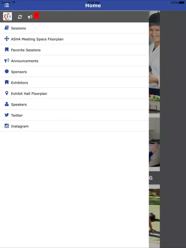 Скриншоты ASHA 2016 iPad 