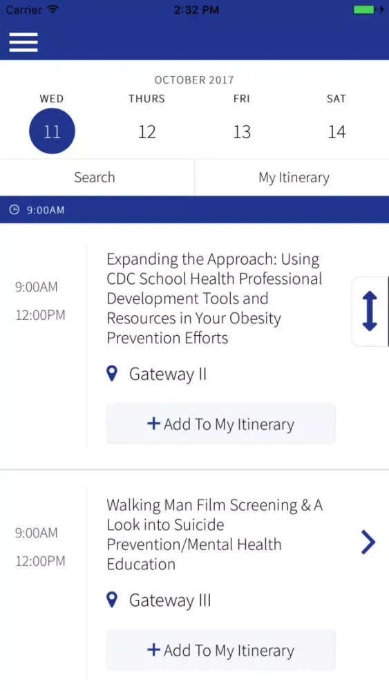 ASHA 2017 Screenshots