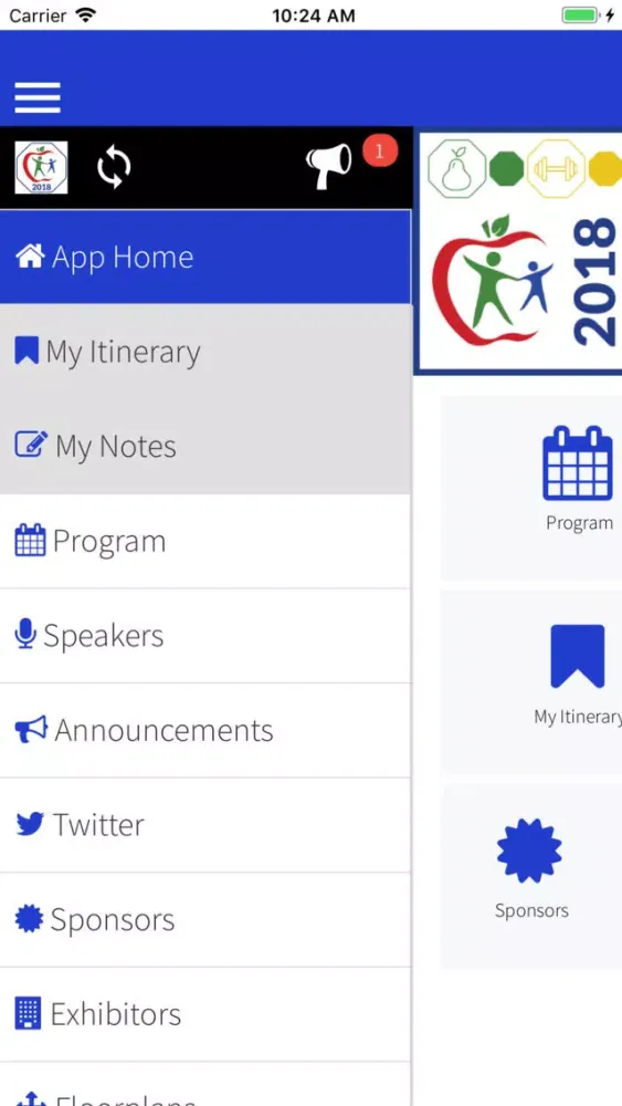 Ảnh chụp màn hình của ASHA 2018