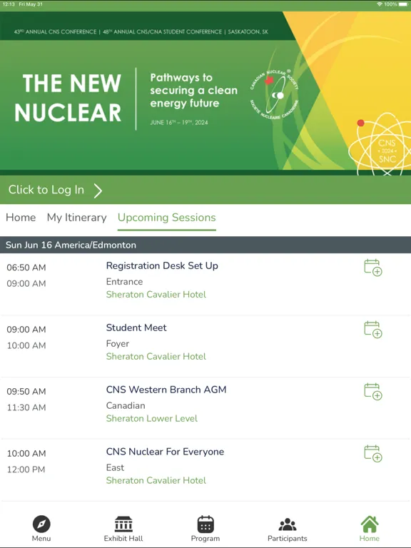 تصاویر 43rd Annual CNS Conference App iPad 
