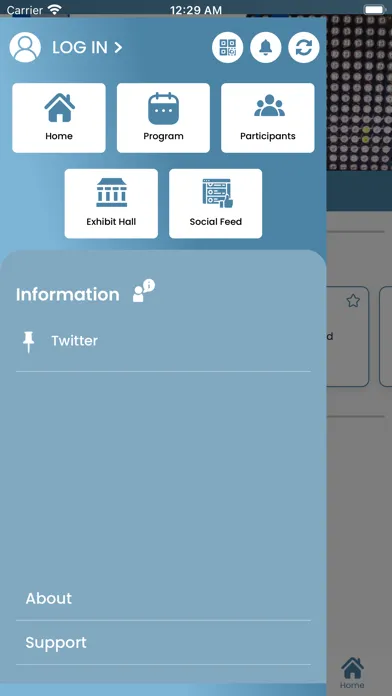 2023 CMNCC Conference App Screenshots