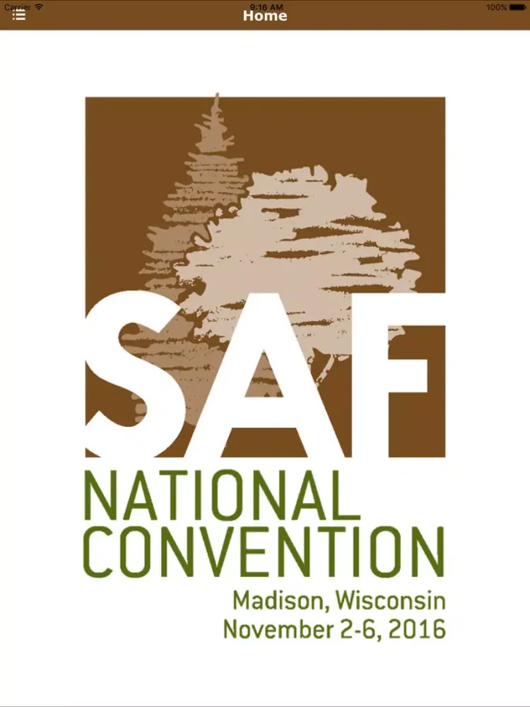 SAF 2016 iPad  スクリーンショット