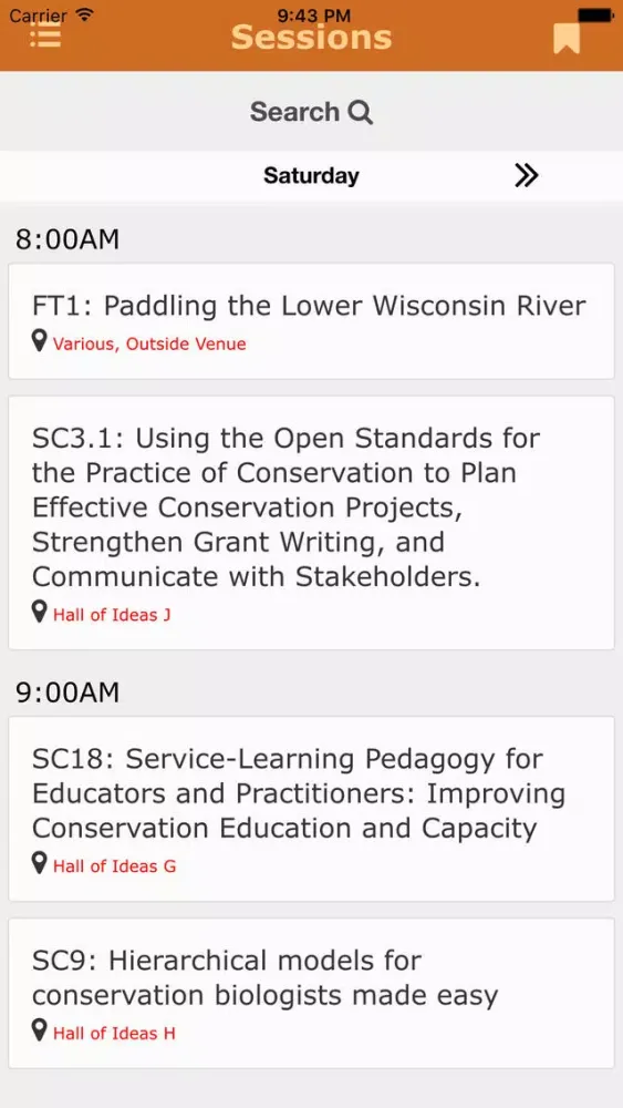 NACCB 2016 Screenshots