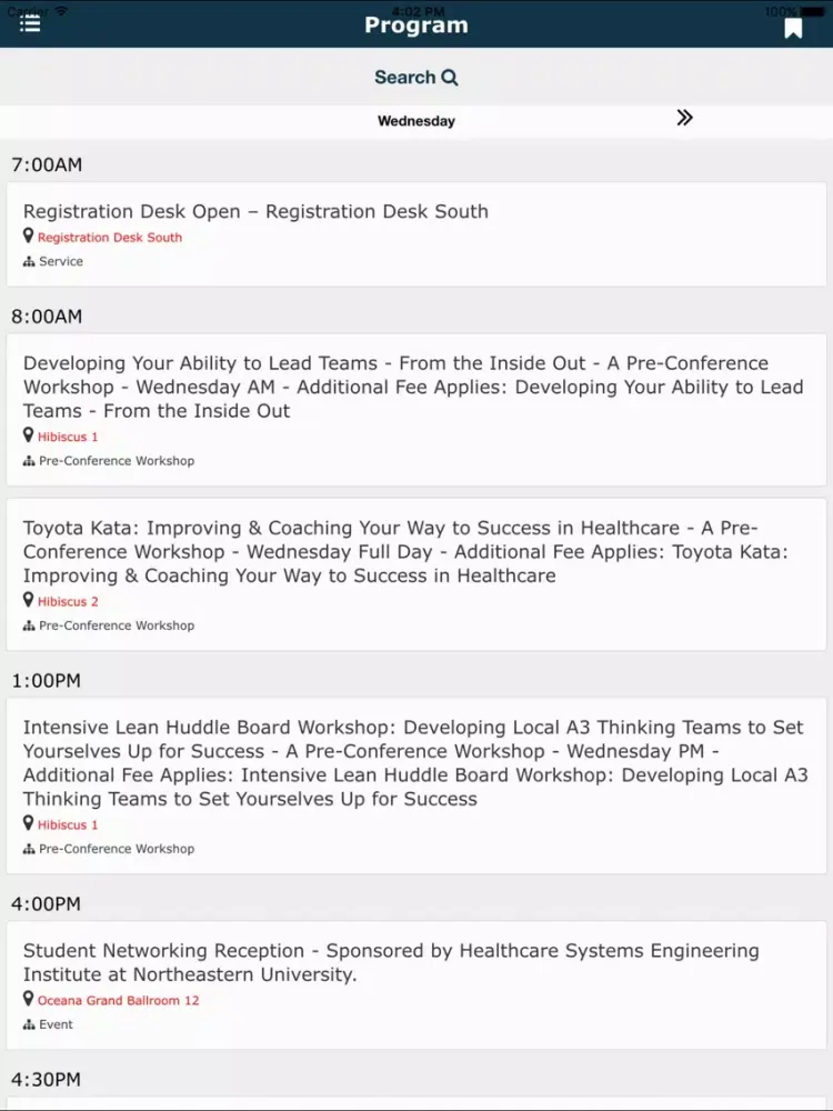 HSPI 2017 iPad Screenshots