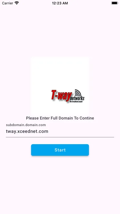 T-Way Network Subscriber Screenshots