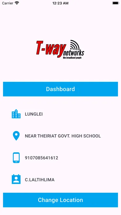 T-Way Network Subscriber Screenshots
