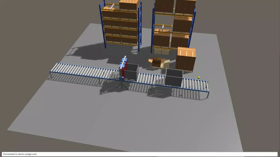 Ảnh chụp màn hình của Experior Remote Viewer