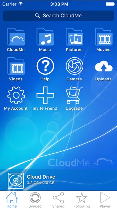 CloudMe スクリーンショット
