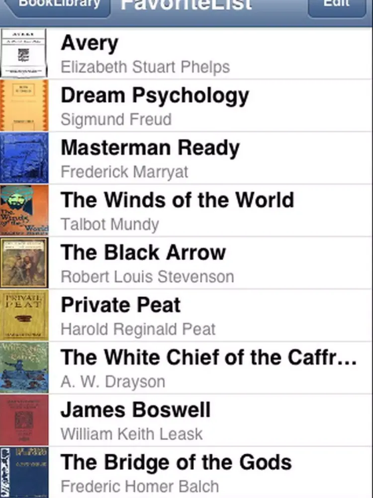 Captures d'écran de 1000000+ FREE Ebooks iPad 